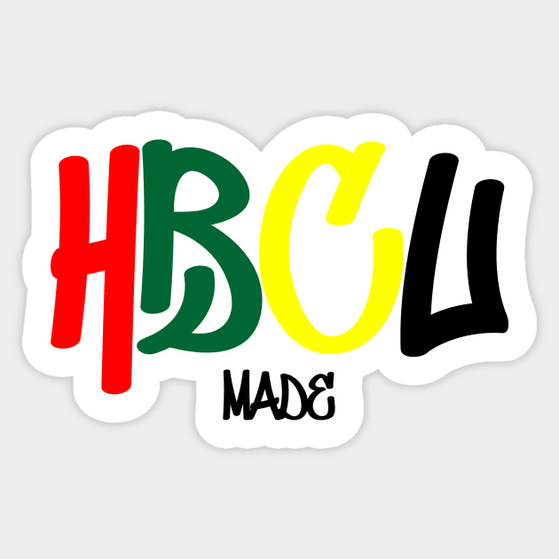 HBCU Made Graffiti Design Sticker by OTM Sports & Graphics